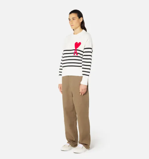 ami striped sweater