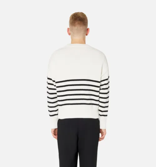 cotton striped sweater