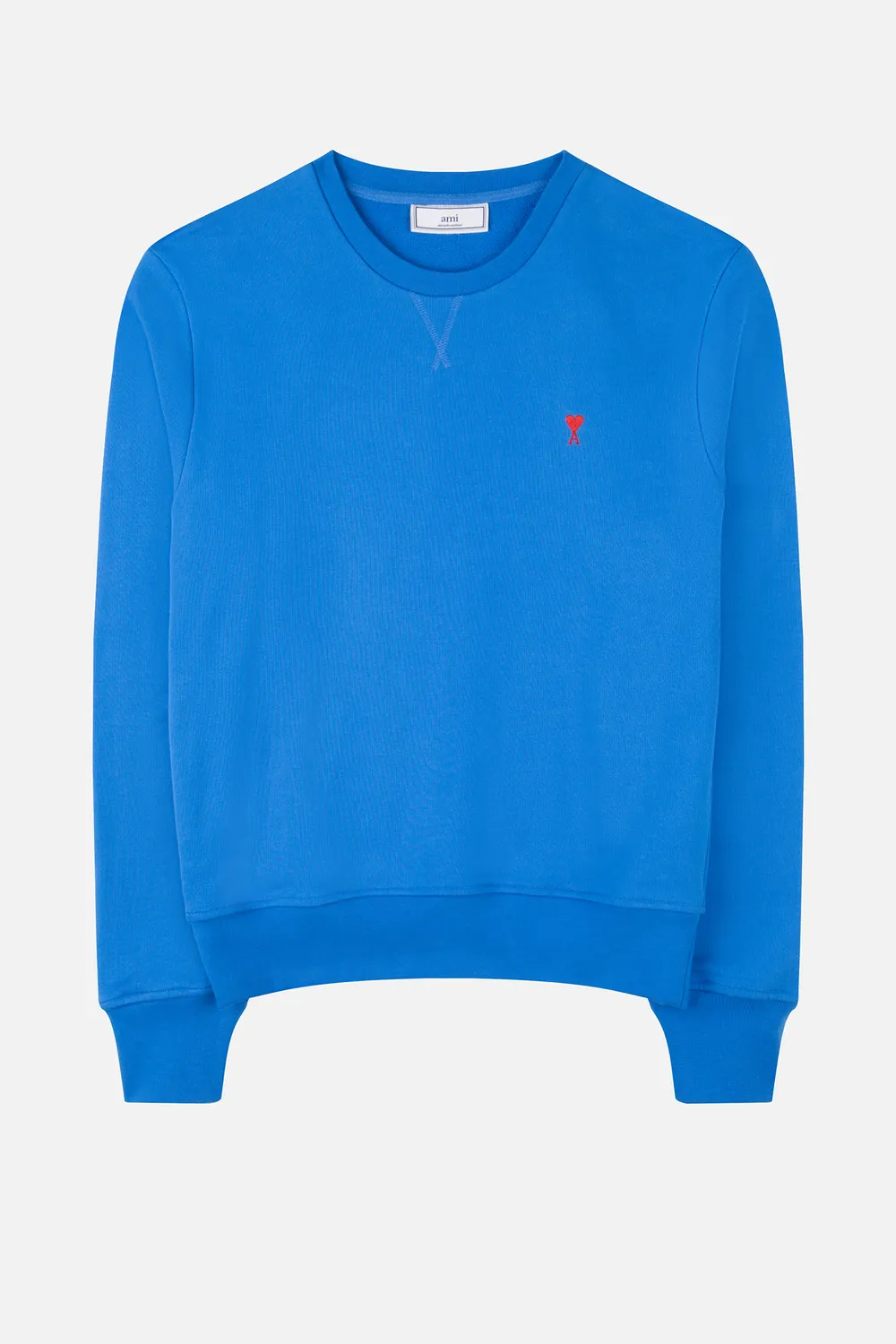 ami blue sweatshirt