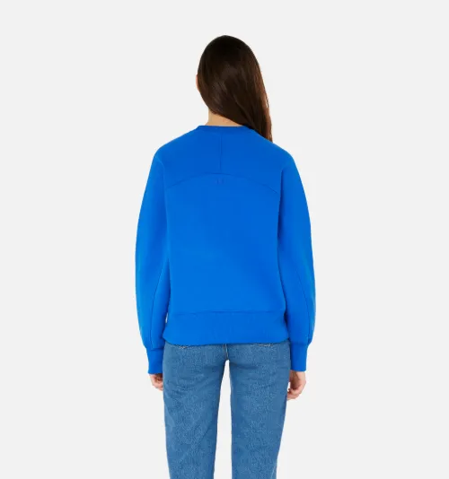 ami blue sweatshirt