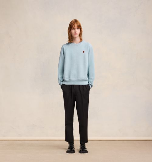 Blue Ami De Coeur Sweatshirt | AMI PARIS US