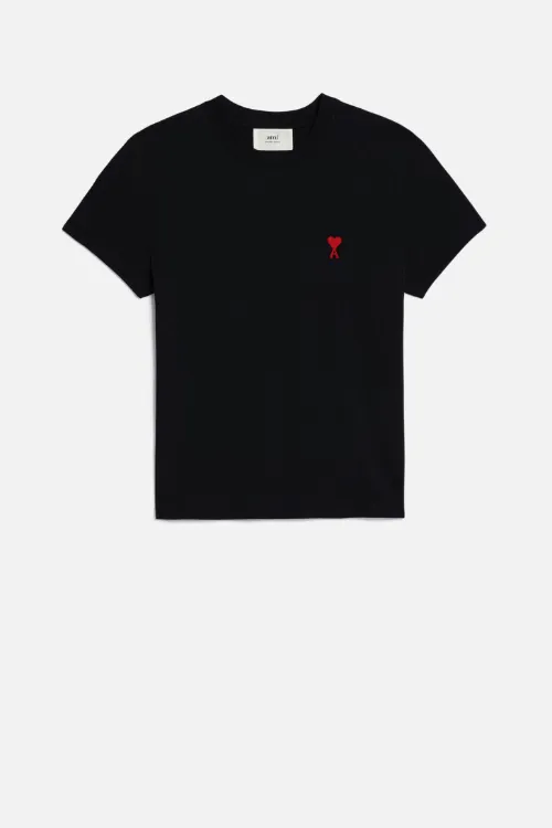 Black Ami De Coeur T-shirt - Ami Paris Official Th