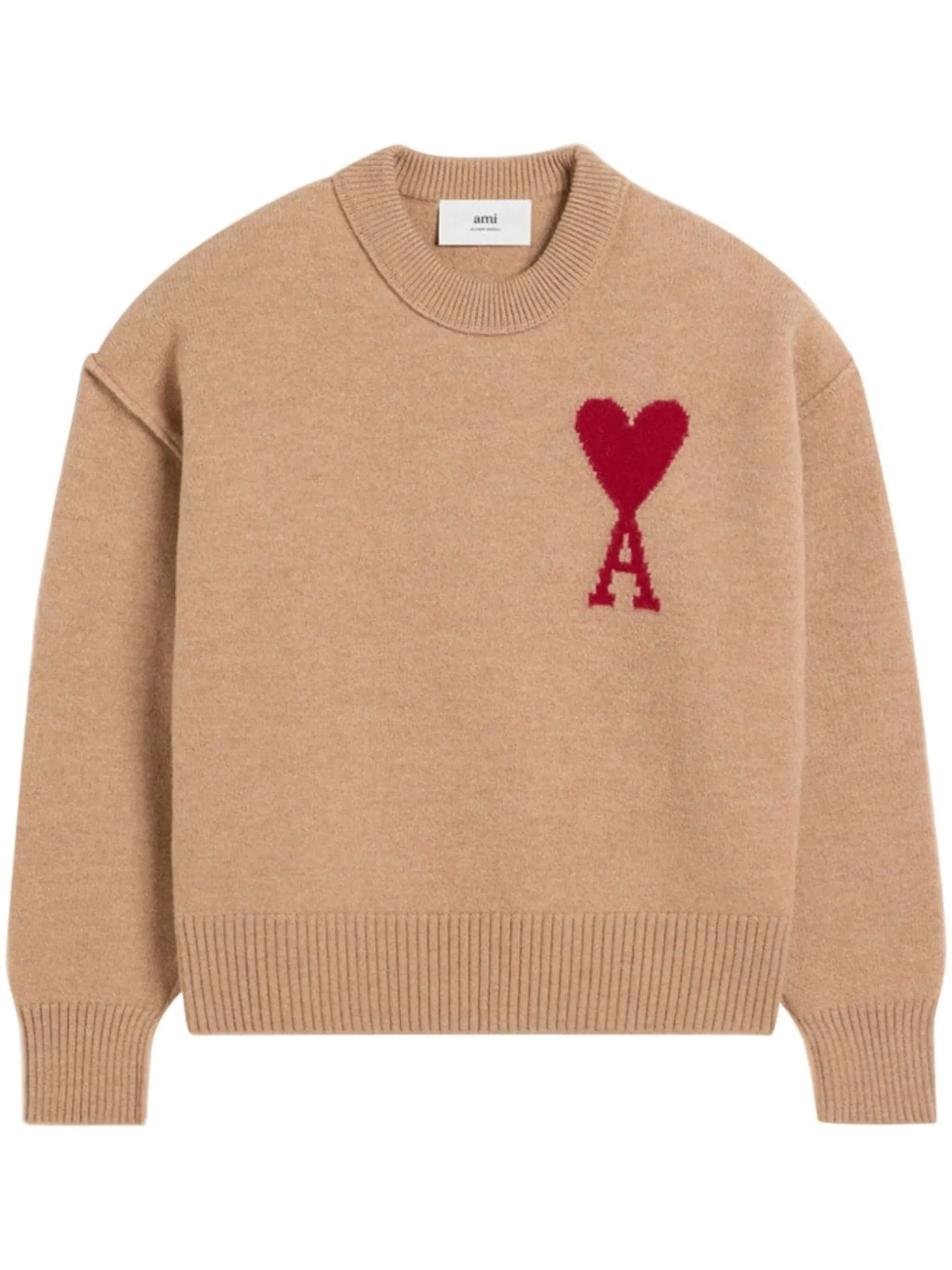 AMI Paris Ami de Coeur wool sweater | Eraldo.com US