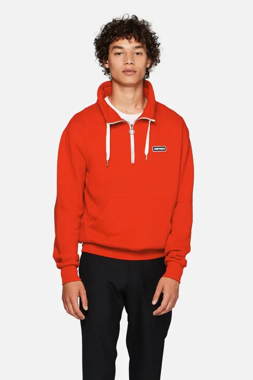 half zipper sweatshirt