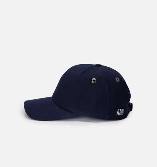 Blue Ami Patch Cap - AMI PARIS OFFICIAL NU