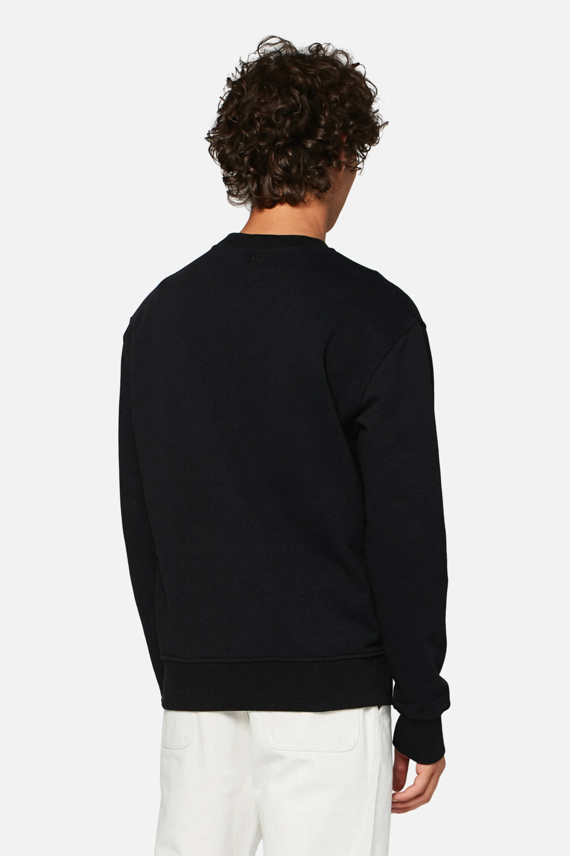 ami big heart sweatshirt