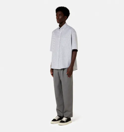 AMI Paris Boxy Fit Short Sleeve Shirt 