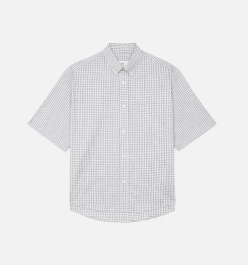 AMI Paris Boxy Fit Short Sleeve Shirt 