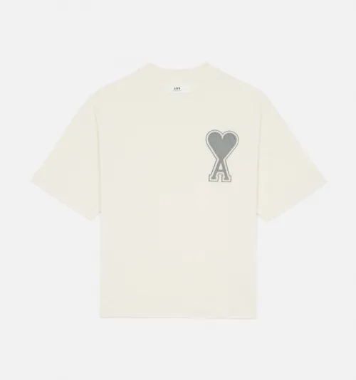 Grey Ami De Coeur Chest Patch