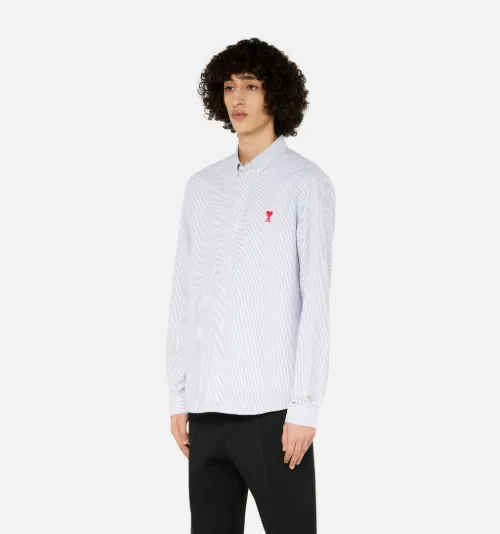 Button-down Ami de Coeur Shirt - AMI 