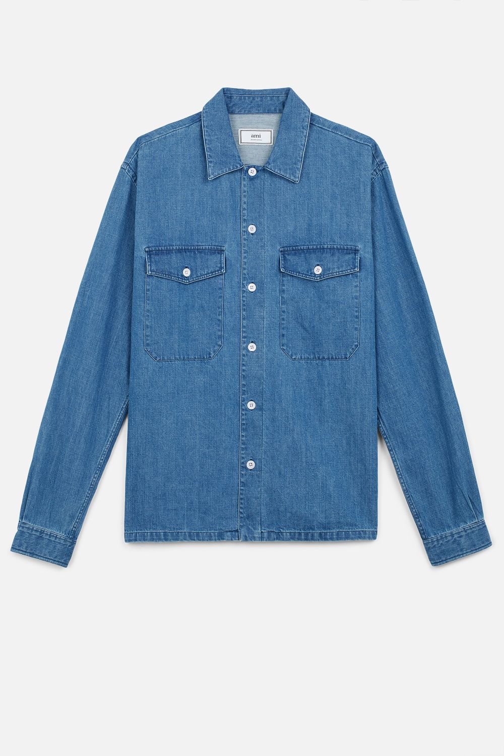 ami suede overshirt