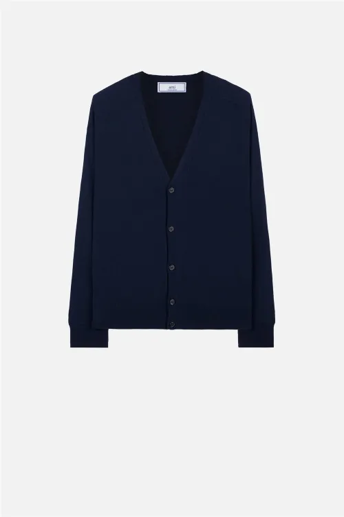 ami paris cardigan