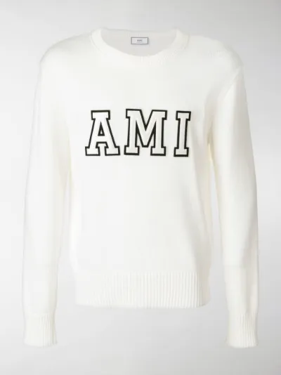 ami crew neck sweater