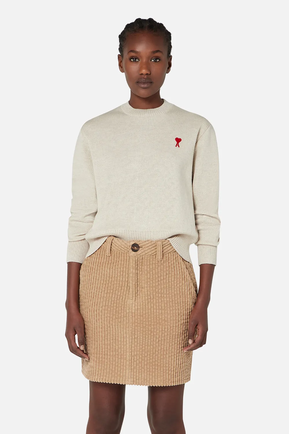 ami crew neck sweater