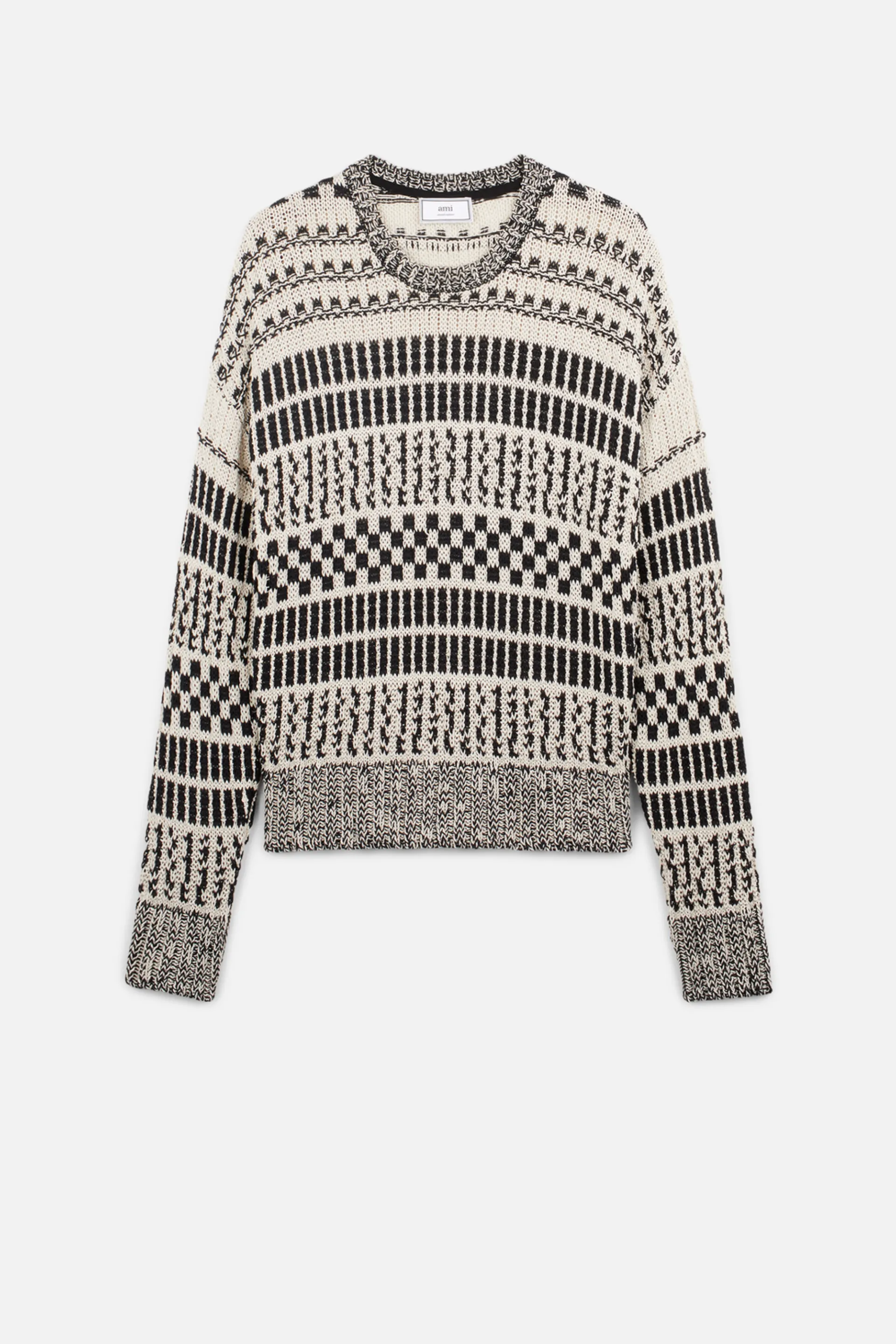 ami crew neck sweater