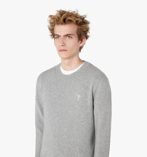 ami paris sweater grey