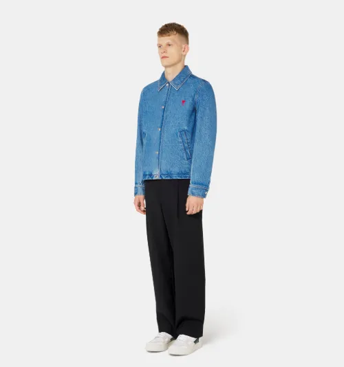 Denim Buttoned Ami De Cœur Jacket 