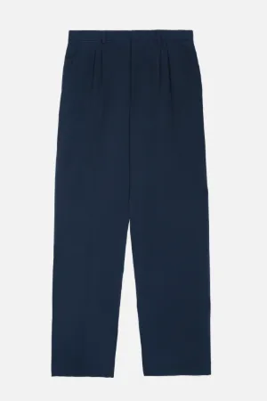 double pleat trousers