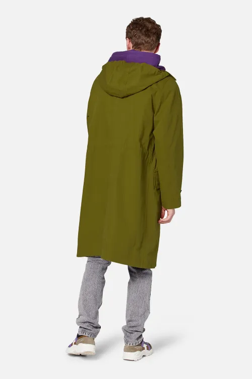 Hooded discount mac coat