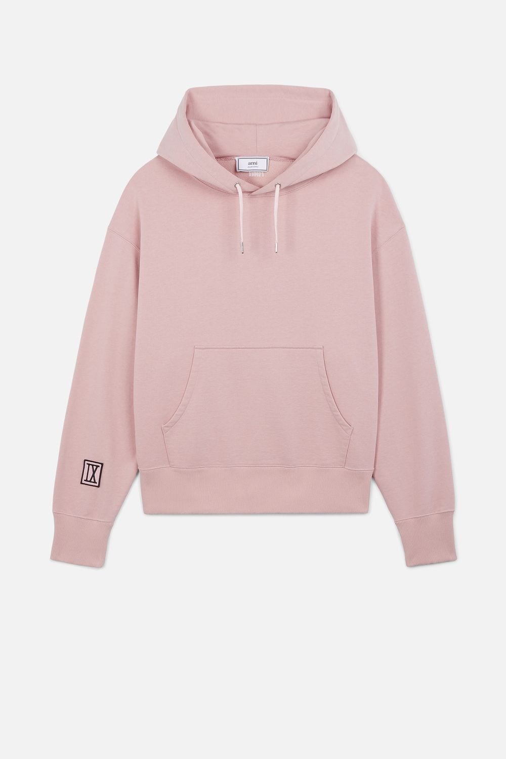 Hoodie With 9 Patch - AMI Paris