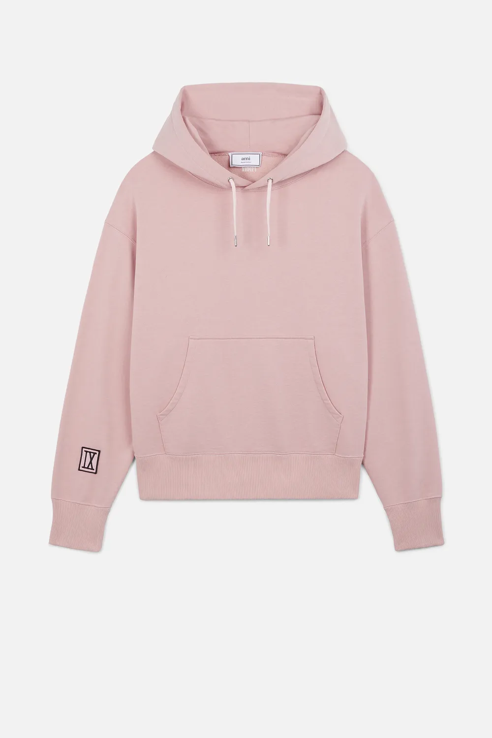 Hoodie With 9 Patch - AMI Paris