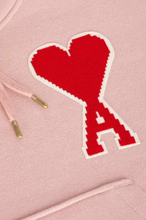 ami heart hoodie