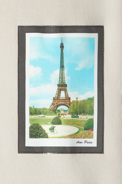 ami postcard hoodie