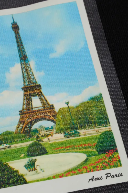 ami postcard hoodie