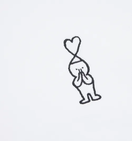 Jean Jullien X Ami Crewneck Sweatshirt