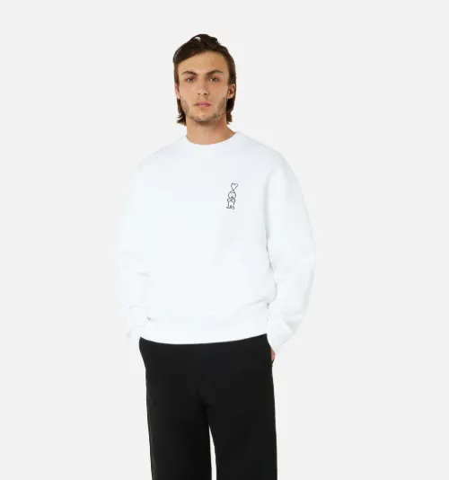 Jean Jullien X Ami Crewneck Sweatshirt