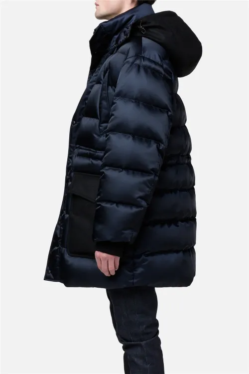 oversized down vest