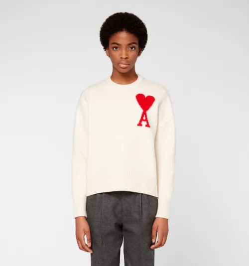 ami de coeur oversize crewneck sweater