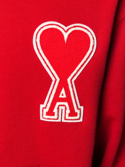 ami heart hoodie