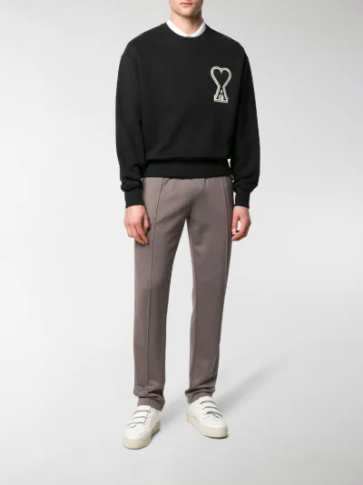 ami black sweatshirt