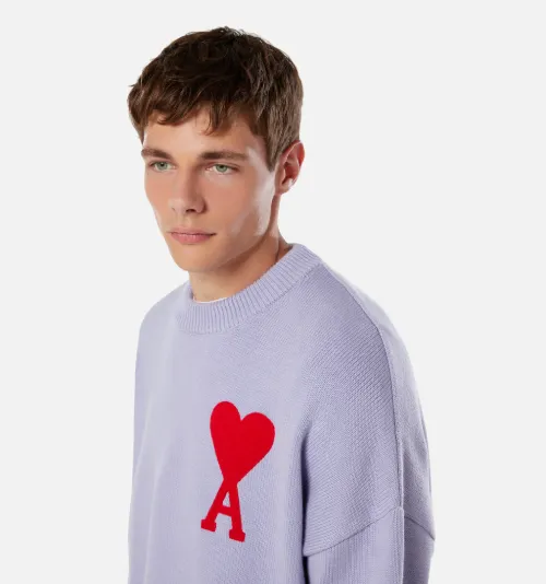 ami heart sweater