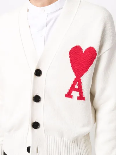 ami cardigan white