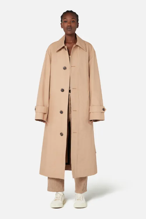 belted mac coat