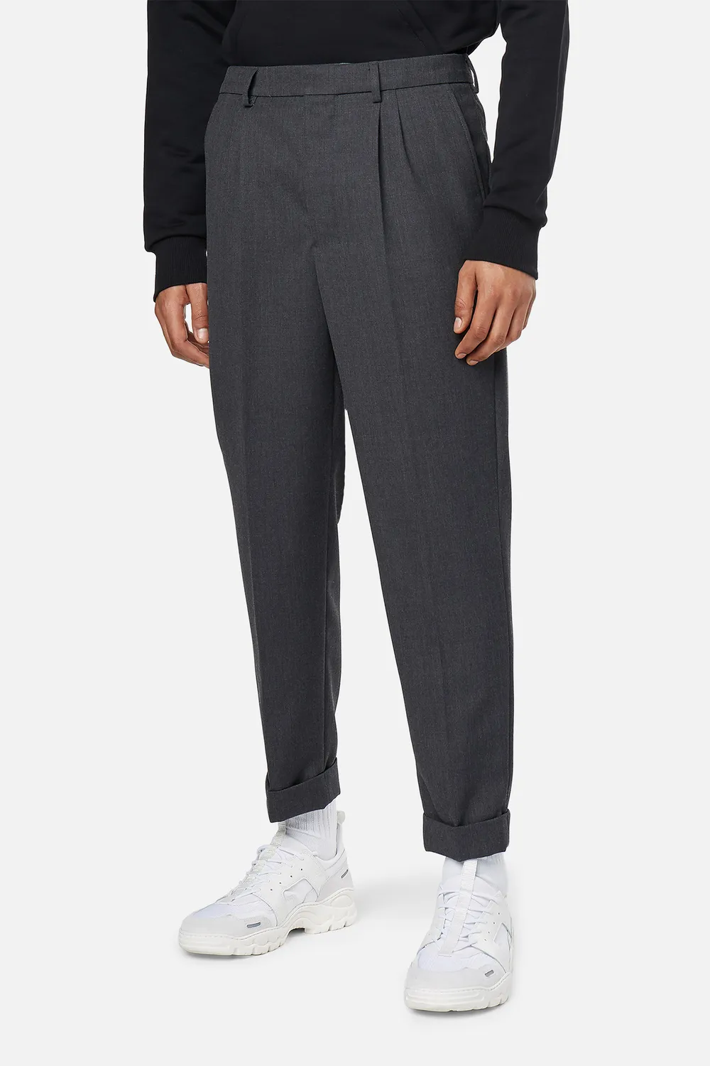 carrot fit formal trousers