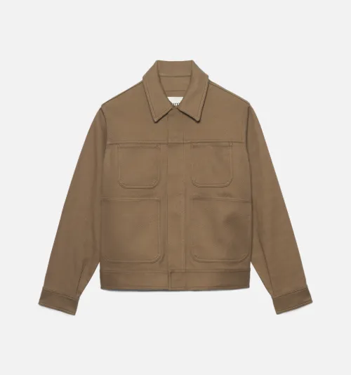 tan work jacket
