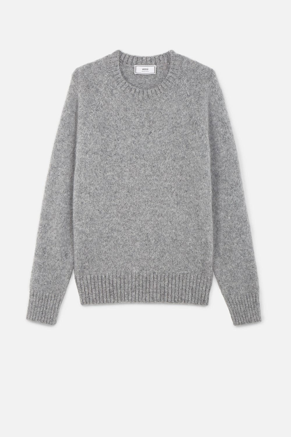 Raglan Sleeves crew neck Sweater - AMI Paris Official