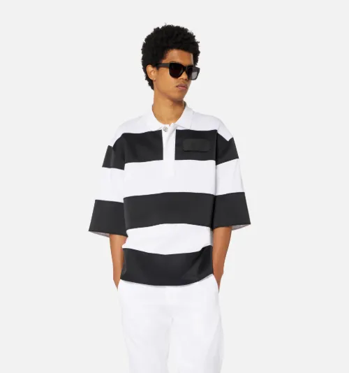 Rugby Striped Polo Shirt | AMI PARIS