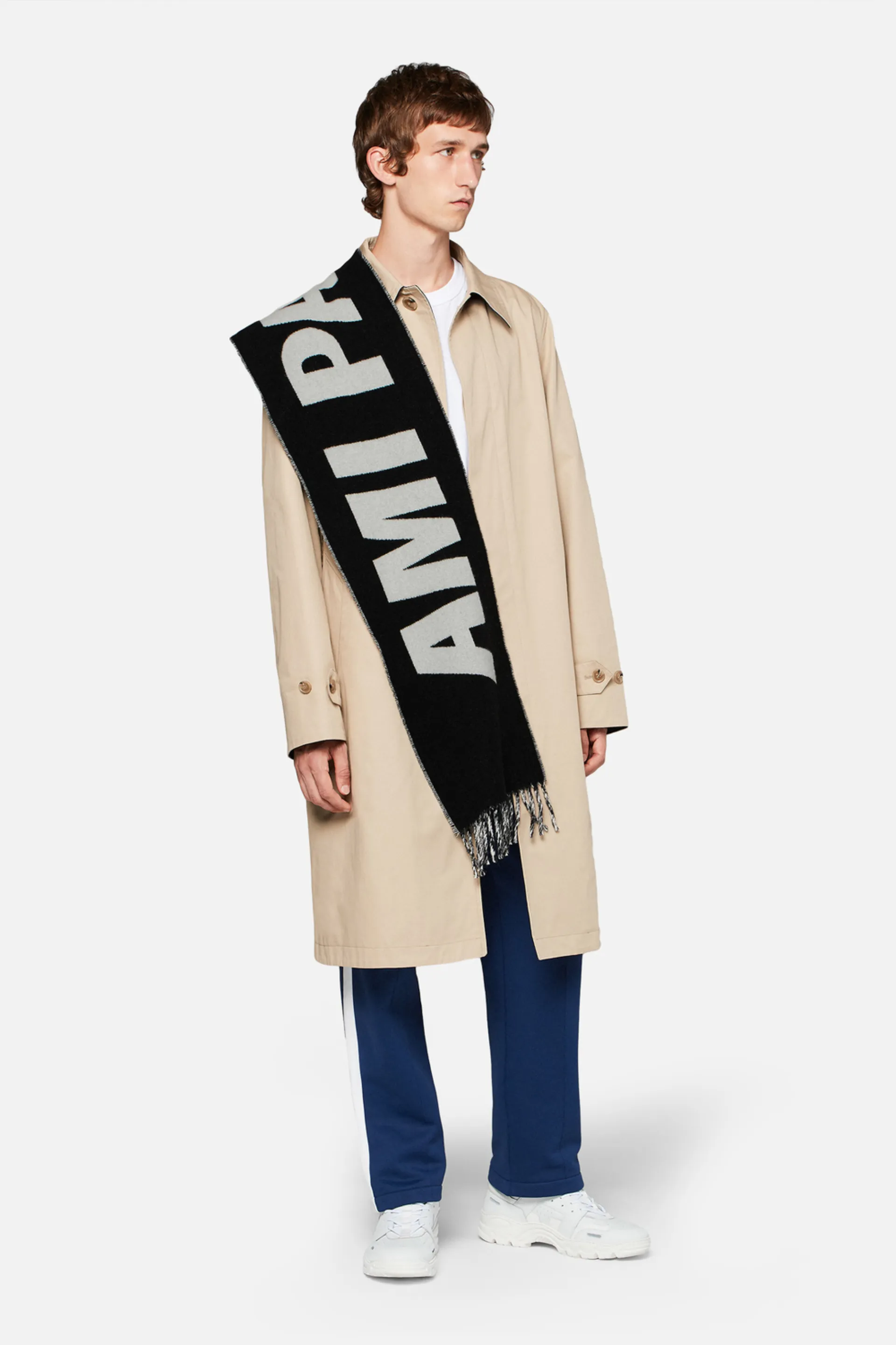Ami Paris Scarf Ami Paris Logo - AMI PARIS