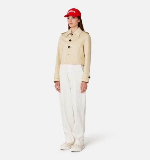 Short Buttoned Jacket Neutrals - AMI PARIS OFFICIAL CA