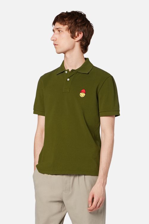 olive green polo shirts