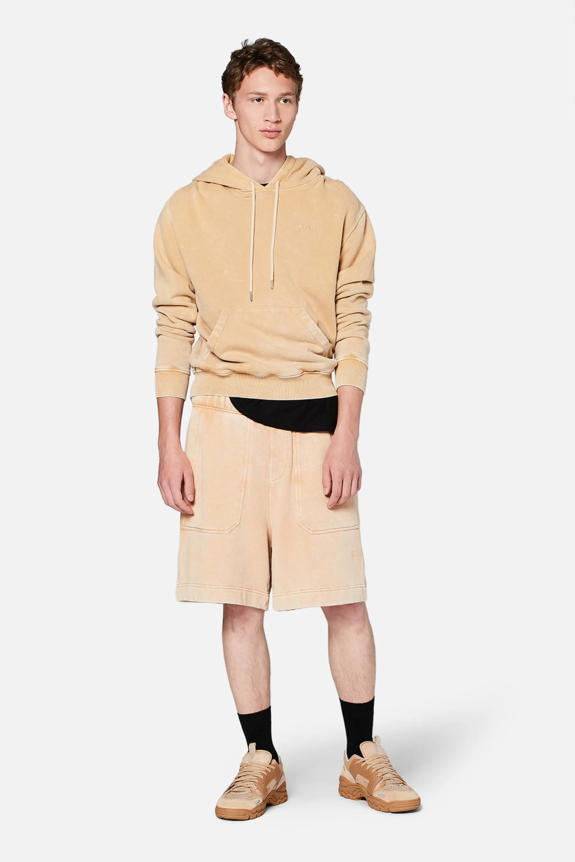 acid wash bermuda shorts