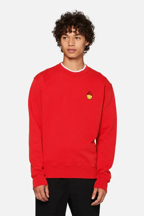 ami smiley sweatshirt