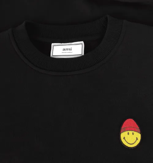ami smiley sweatshirt