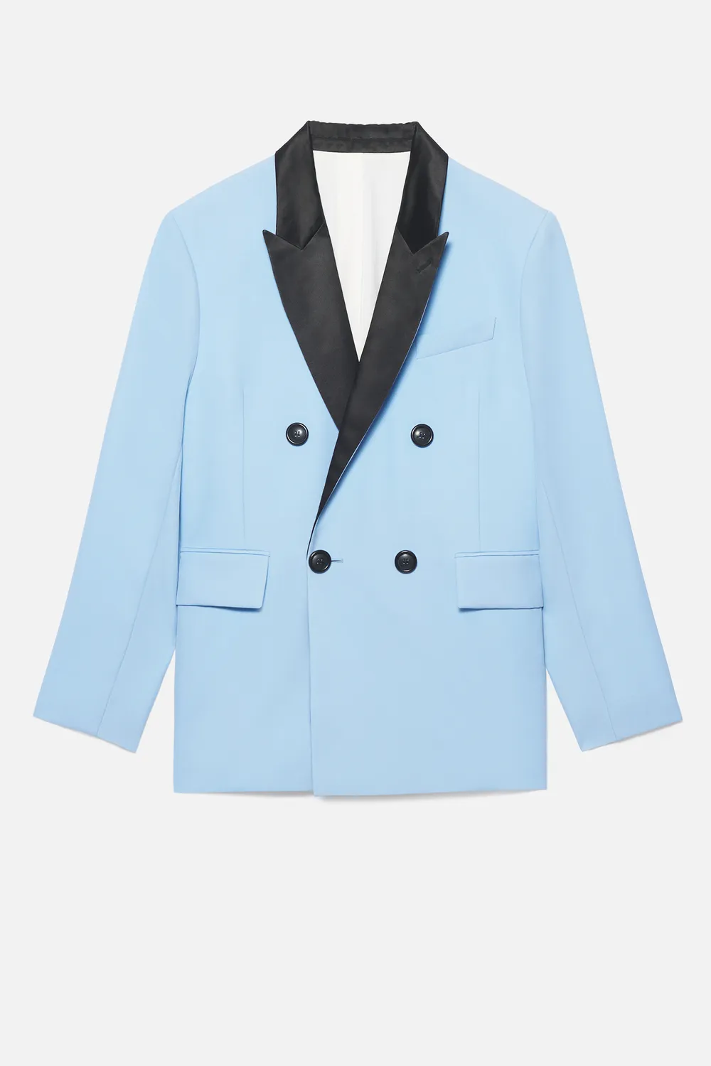smoking jacket blue
