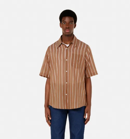 Striped Short Sleeves Shirt