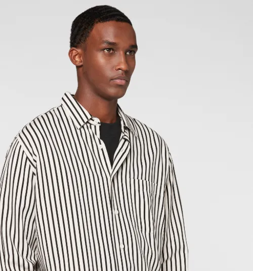 summer striped shirt